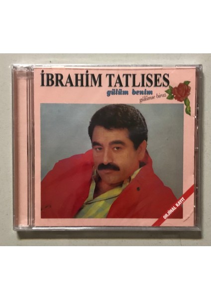 Ibrahim Tatlıses Gülüm Benim Gülümse Biraz CD (Jelatininde Sıfır Orijinal Cd)