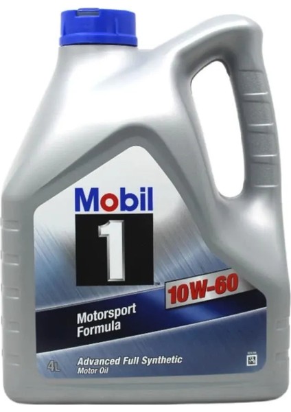 1 10W-60 Motosport Formula 4 Lt Tam Sentetik Motor Yağı