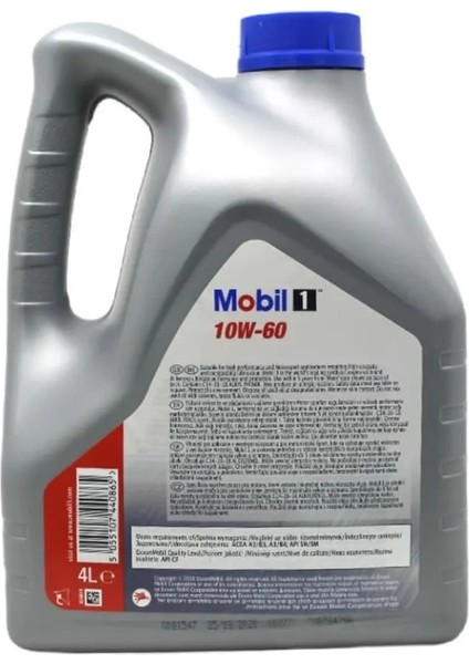 1 10W-60 Motosport Formula 4 Lt Tam Sentetik Motor Yağı fiyatları