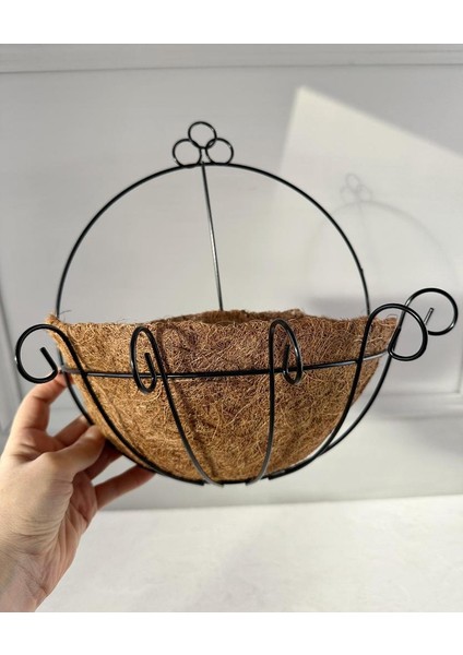 Coco Askılı Kapı Duvar Balkon Sepeti Çiçeklik Büyük Boy modelleri