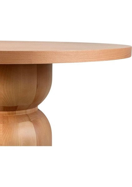 Terva Iskandinav Doğal Ahşap Mutfak Masası 100X100 fiyatları