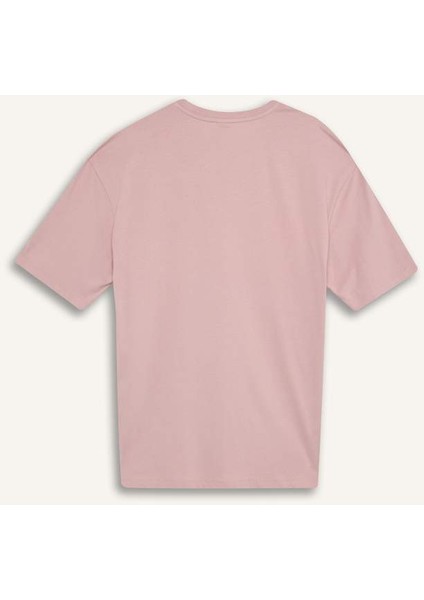 Yeni Sezon %100 Pamuk Oversize Geniş Kalıp Bisiklet Yaka Basic Düz Kısa Kollu Tişört modelleri