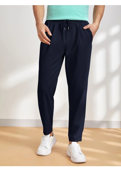 Erkek Pantolon Beli Lastikli Jogger Pantolon Cepli Fit Pantolon Erkek-Jogger fiyatları