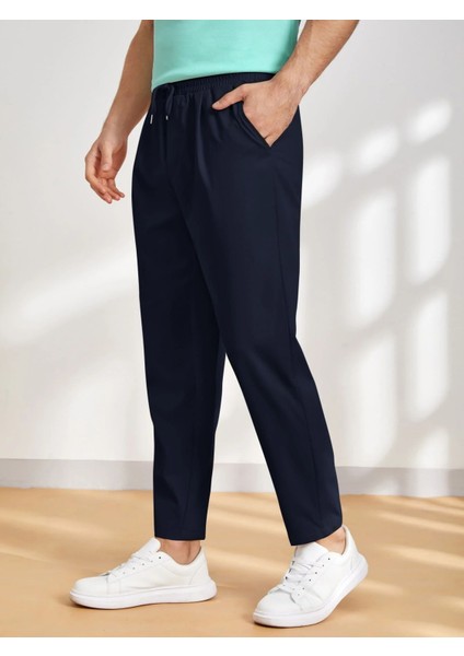 Erkek Pantolon Beli Lastikli Jogger Pantolon Cepli Fit Pantolon Erkek-Jogger modelleri