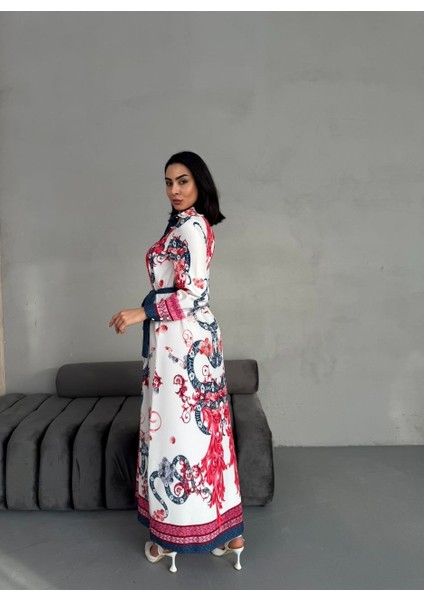 Ithal Babel kumaş Elbise (Kuşak Dahildir) modelleri