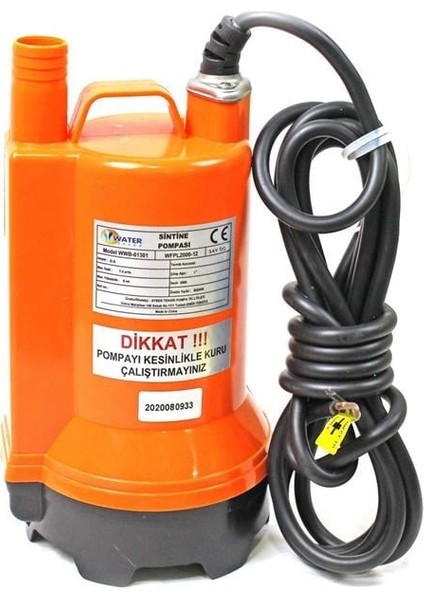 24 Volt Dc Solar Güneş Enerjili Su Pompası 7 mt Yükseklik 7.5 M³/h