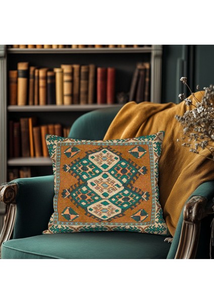 Geometrik Boho Desenli Yastık Kılıfı Kare fiyatları