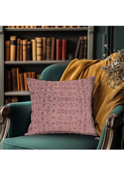 Klasik Tarzda Anadolu Motifli Kırlent Kılıfı Kare fiyatları