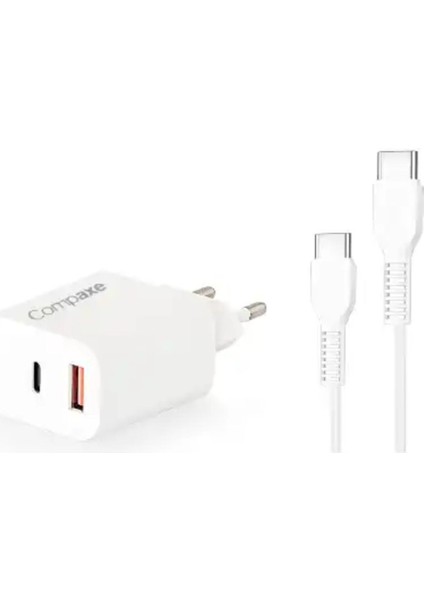 USB ve Type-C Adaptör - Type-C Şarj Kablolu Set CTA-350TT