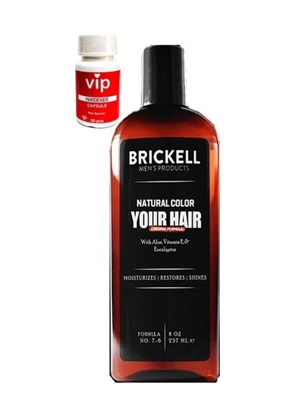 Erkeklére Saç Sakal Béyazlık Gìderìci 237 ml Şampuan Yanında Vip 30 Lu