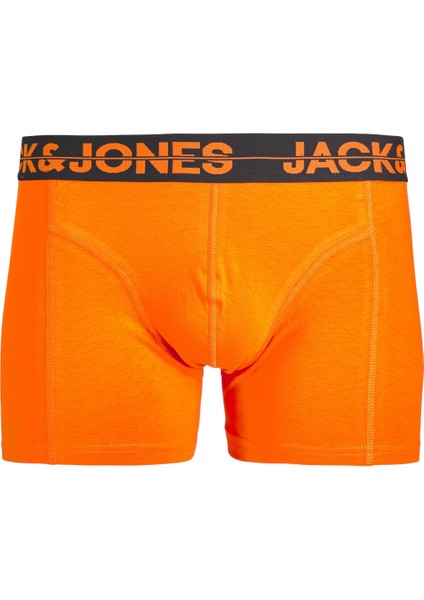 Jack Jones Jacseth Solıd Trunks 5 Pack Box Pls Erkek Mavi Büyük Beden Boxer 12257404-07 indirimleri