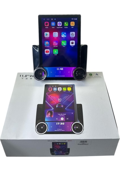 Dual Knob 2k Tesla Ekran Tüm 9 ve 10 Inç Çerçevelere Uyumlu Profesyonel Multimedia indirimleri