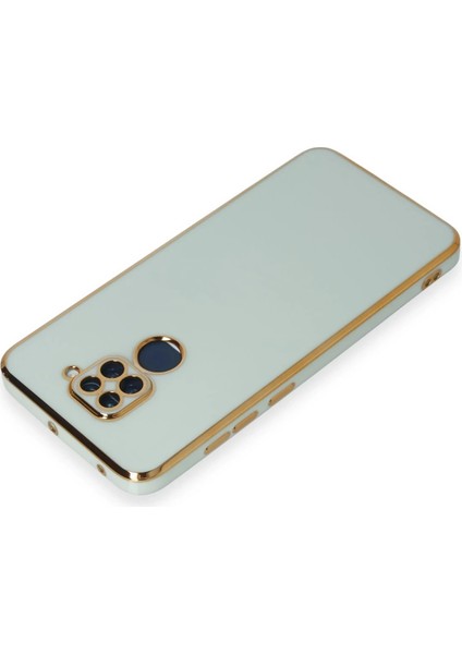 Xiaomi Redmi Note 9 Kılıf Volet Silikon - Açık Yeşil Bstmy