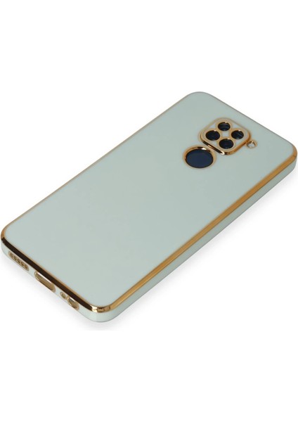 Xiaomi Redmi Note 9 Kılıf Volet Silikon - Açık Yeşil Bstmy