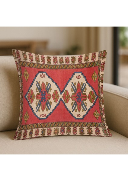 Otantik Tarz Sevenlere Özel Kilim Desenli Yastık Kılıfı modelleri