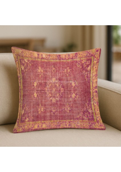 Vintage Motif Etnik Desenli Baskı Kırlent Kılıfı fiyatları