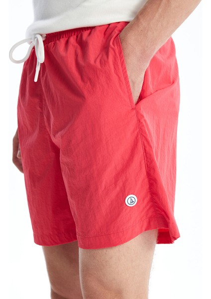 Yeni Sezon Kisa Boy Basic Erkek Deniz Sortu - S55908Z8
