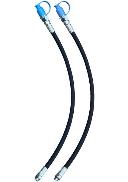 Traktör Hidrolik Orta Kol Bağlantı Hortumu Takımı ^3/8 Girişli R1 70 cm ( 2 Adet )