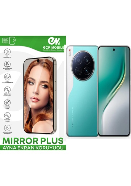 Tecno Camon 40 Premier 5g Esnek Ayna(Mirror) 9h Nano Ekran Koruyucu