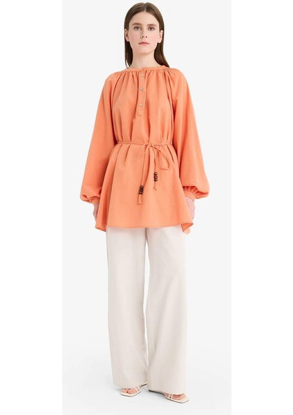 Yeni Sezon Keten Karışımlı Wide Leg Geniş Paça Flamlı Pantolon modelleri