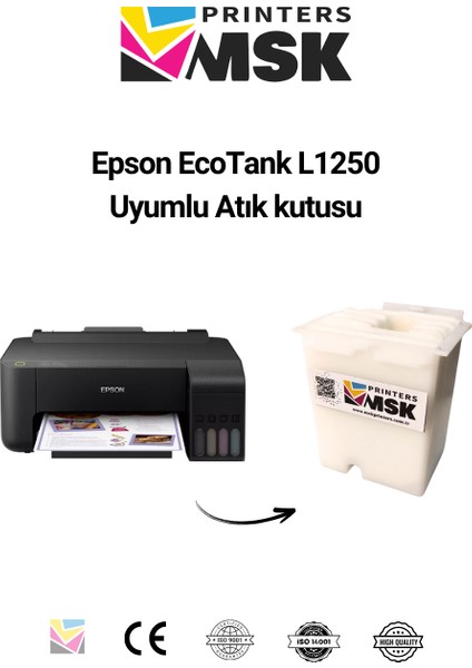 Epson Ecotank L1250 Uyumlu Atık Kutusu fiyatları