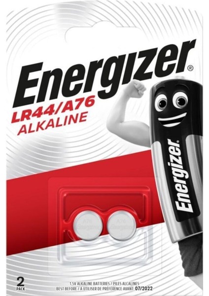 A76/LR44 Alkalin 2'li Pil