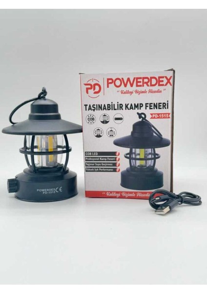 PD-1515 Taşınabilir Şarjlı Kamp Lambası modelleri