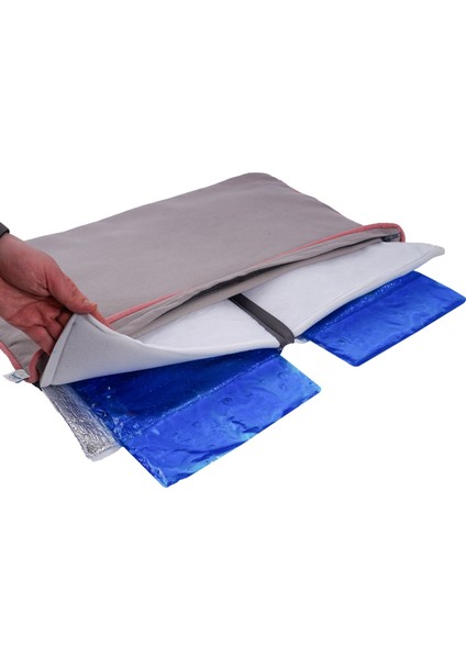 Thermo Mat Için Yedek Soğutucu & Isıtıcı Jel – 2 Adet (26 x 35), Tekrar Kullanılabilir Jel Ped