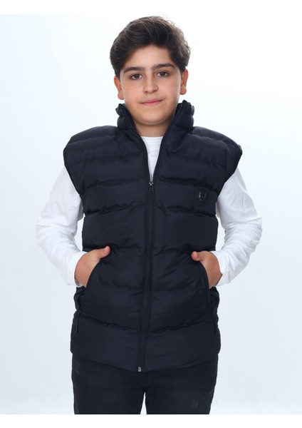 Erkek Çocuk Göğsü Armalı Şişme Yelek