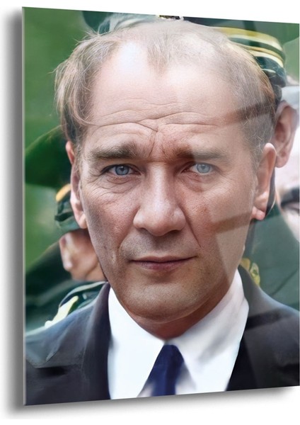 Atatürk Cam Tablo - Cam Tablolar - Atatürk Tablo - Atatürk Portresi - Atatürk Tablosu - ATA055