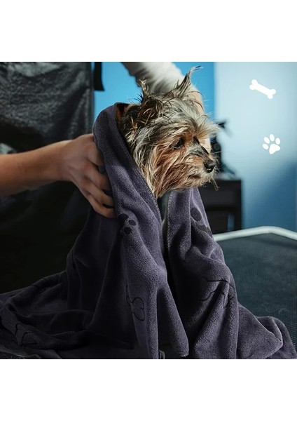 Mikrofiber Çabuk Kuruyan Evcil Hayvan Havlusu 60X100 cm