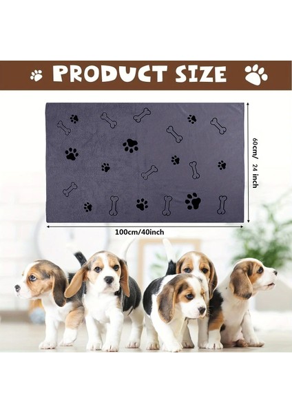 Mikrofiber Çabuk Kuruyan Evcil Hayvan Havlusu 60X100 cm indirimleri