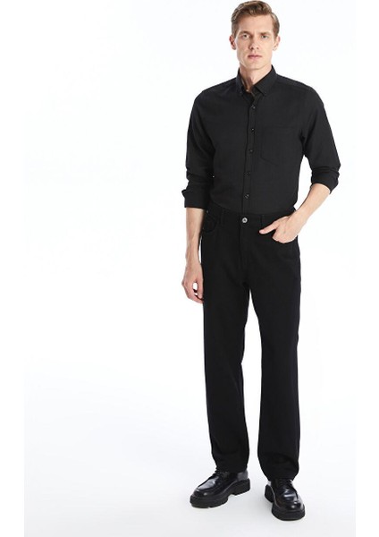 Regular Fit Uzun Kollu Armürlü Erkek Dokulu Gömlek fiyatları