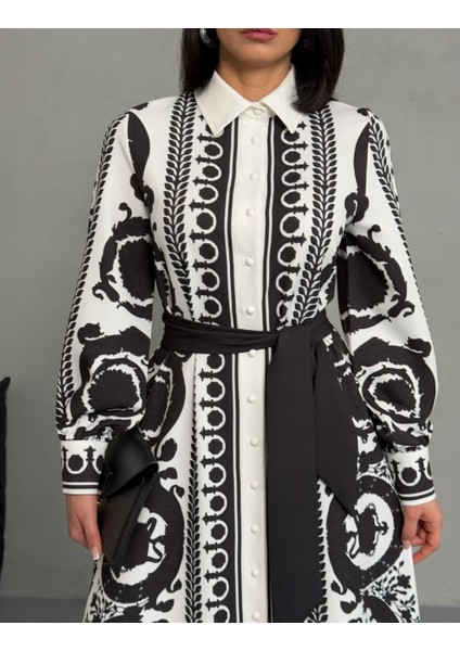 Atlas Kumaş Elbise(Kuşak Dahildir) fiyatları