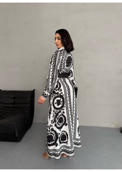 Atlas Kumaş Elbise(Kuşak Dahildir) fırsatları