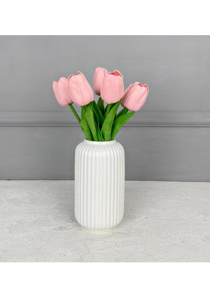 Silindir Model Seramik Vazo Krem 16 cm fırsatları