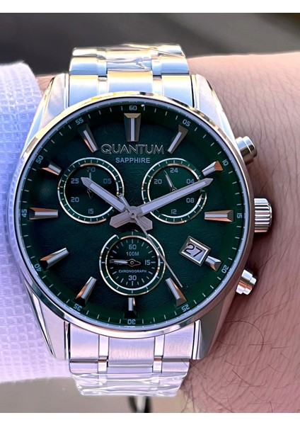 Sapphire Cizilmez Cam Çelik Kordon Iç Kadran Fonksiyonları Aktif 10 Atm Erkek Kol Saat NQ370 modelleri