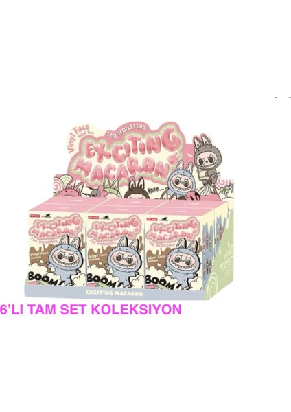 Labubu The Monsters – Exciting Macaron Serisi (Tam Set – 6 Figür – Whole Set)