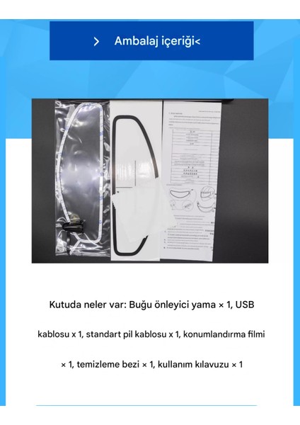 Evrensel Pinlock Buğu Önleyici Rezistanslı Pinlock