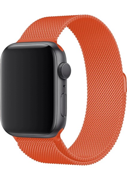 Apple Watch 10 9 8 7 6 Se Ultra Uyumlu 42 44 45 46 49MM Milano Metal Hasır Mıknatıslı Kordon Paslanmaz Çelik fiyatları