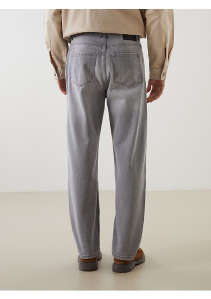 Yeni Sezon Loose Fit Erkek Jean Pantolon - S5PA46Z8 fırsatları