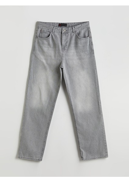 Yeni Sezon Loose Fit Erkek Jean Pantolon - S5PA46Z8 indirimleri
