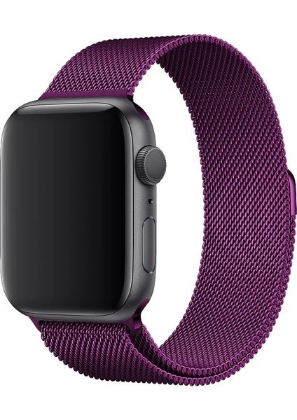 Apple Watch 10 9 8 7 6 Se Ultra Uyumlu 42 44 45 46 49MM Milano Metal Hasır Mıknatıslı Kordon Paslanmaz Çelik fiyatları