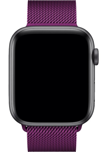 Apple Watch 10 9 8 7 6 Se Ultra Uyumlu 42 44 45 46 49MM Milano Metal Hasır Mıknatıslı Kordon Paslanmaz Çelik fırsatları