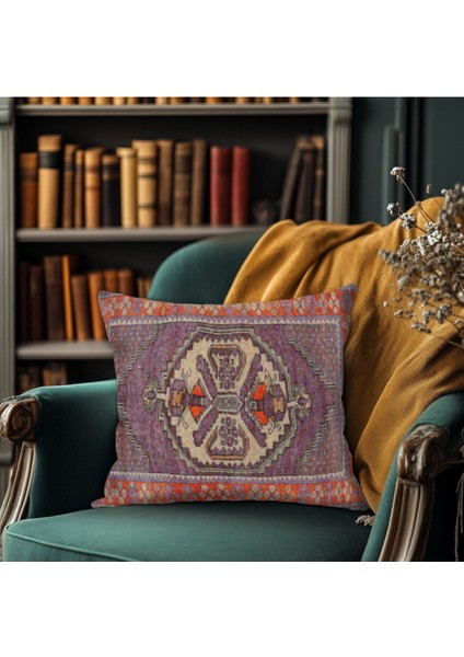 Geleneksel Anadolu Figürlü Kırlent Kılıfı Kare fiyatları