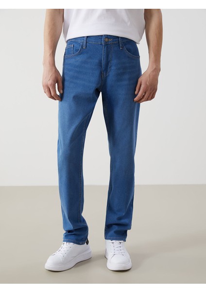 Yeni Sezon Slim Fit Erkek Jean Pantolon - S5K990Z8 fiyatları