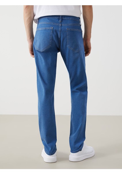 Yeni Sezon Slim Fit Erkek Jean Pantolon - S5K990Z8 fırsatları