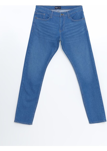 Yeni Sezon Slim Fit Erkek Jean Pantolon - S5K990Z8 indirimleri