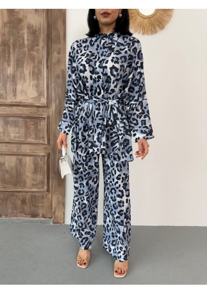 Ithal Jessica Kumaş Gömlek & Pantolon 2 'li Takım(Kuşak Dahildir) modelleri