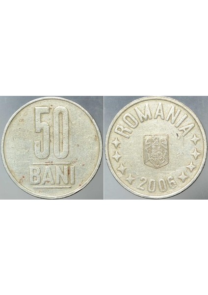 Romanya 50 Bani 2006.